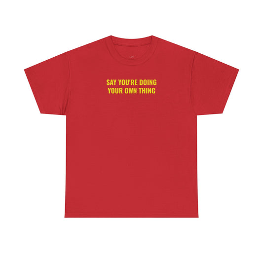 "WYD2K20" – MSG Tee