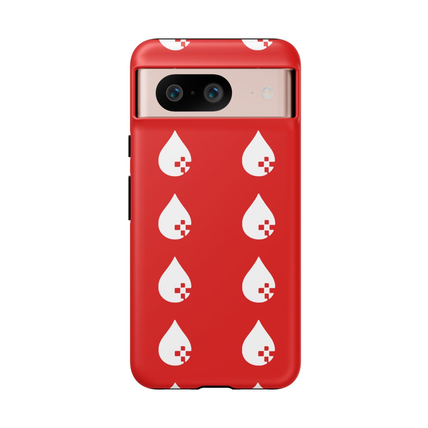 Sang Led Blood Logo Tough Protective Phone Case — Red Dripping Pattern