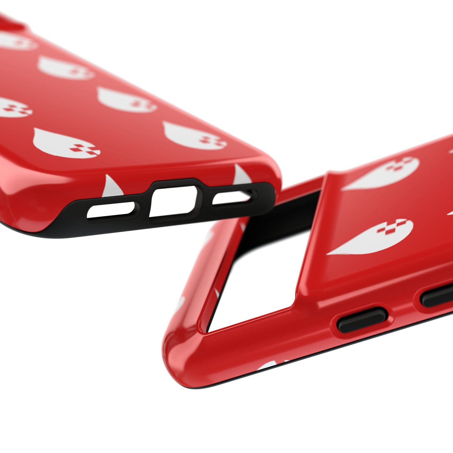 Sang Led Blood Logo Tough Protective Phone Case — Red Dripping Pattern