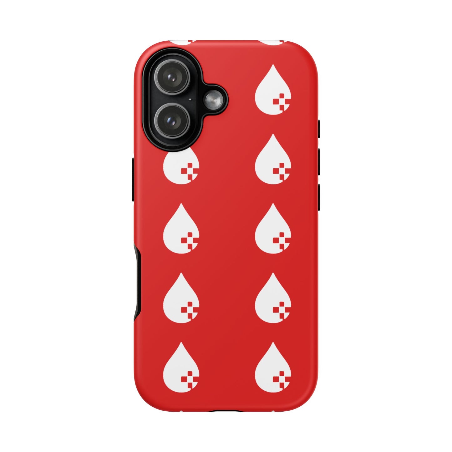 Sang Led Blood Logo Tough Protective Phone Case — Red Dripping Pattern