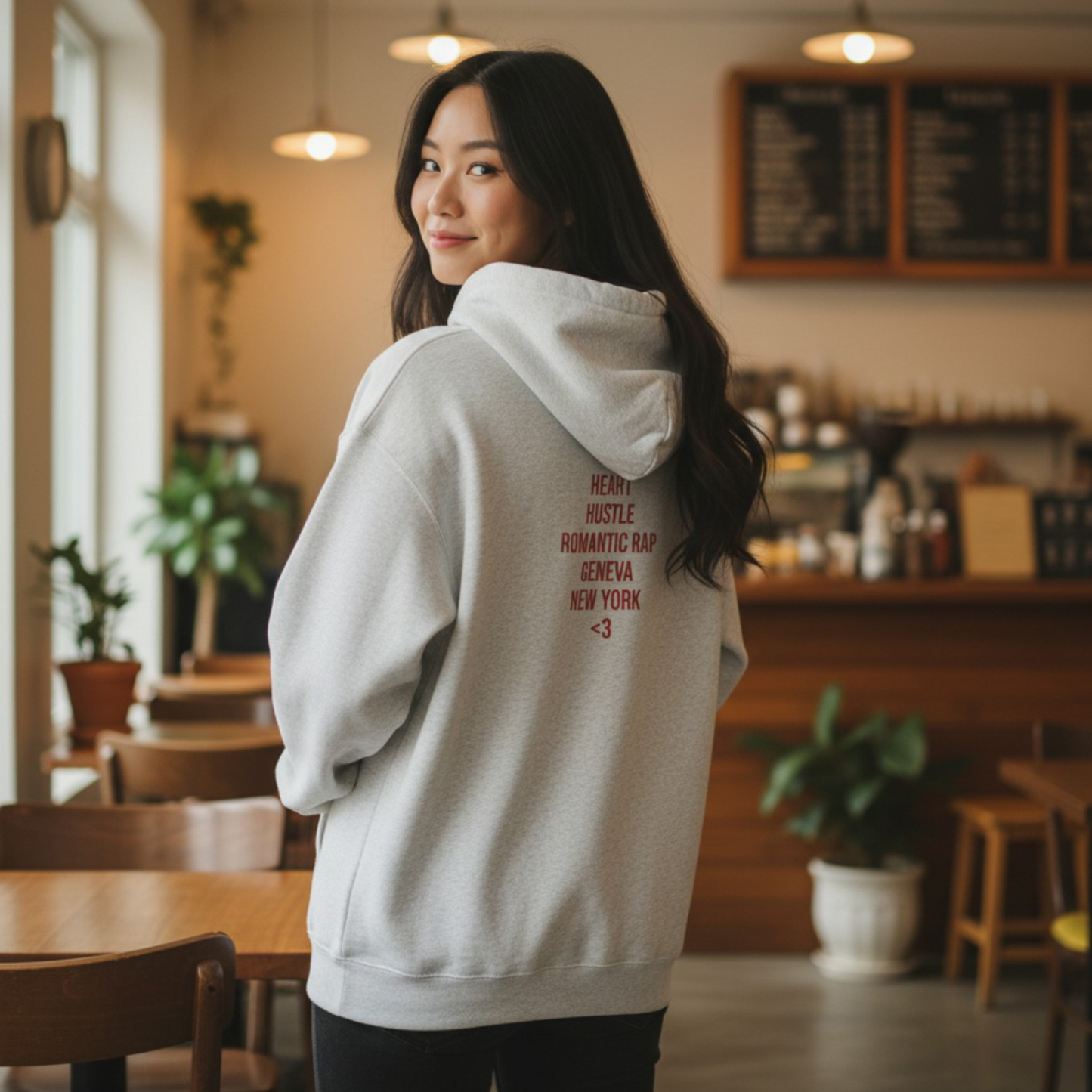 MESSAGES LAST Hoodie – Heart & Hustle Edition