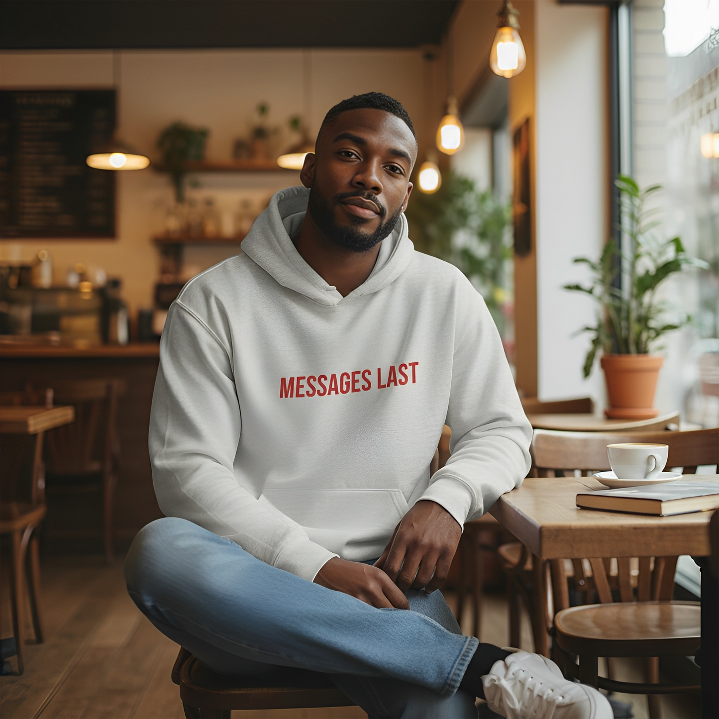 MESSAGES LAST Hoodie – Heart & Hustle Edition