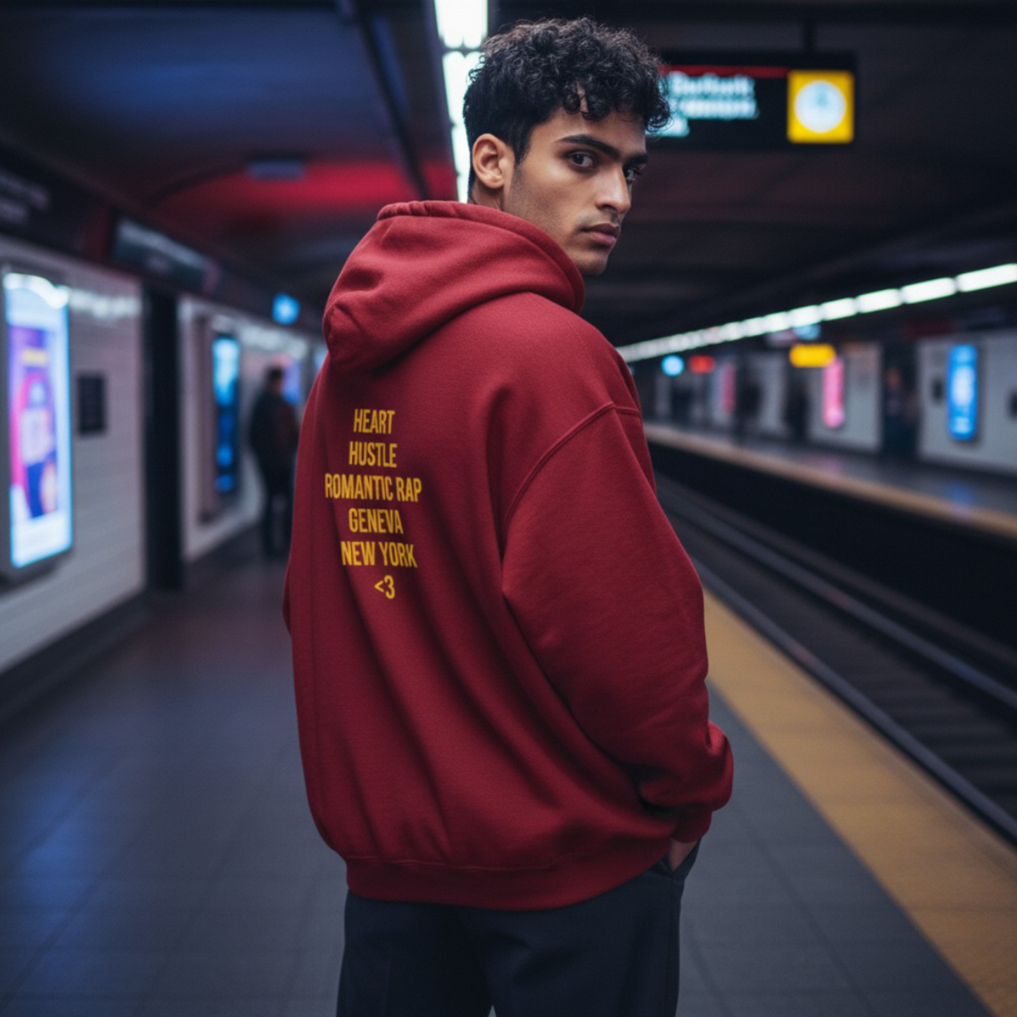 MESSAGES LAST Hoodie – Heart & Hustle Edition