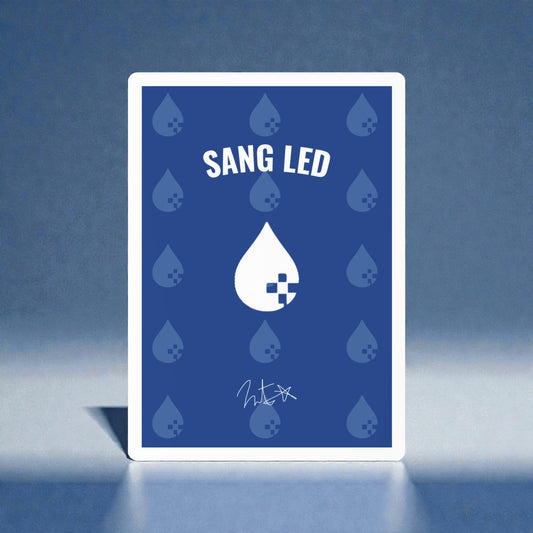 SANG LED Signature Playing Cards – Navy Drop Deck