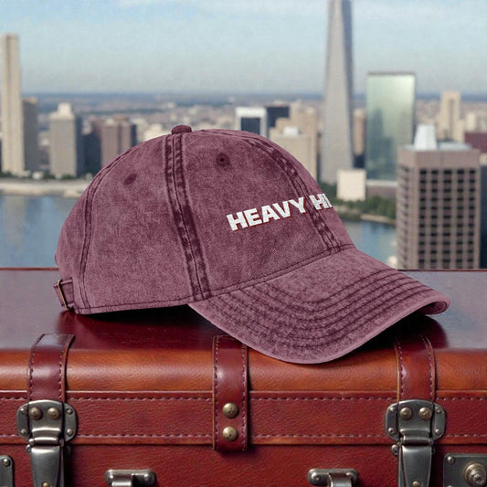HEAVY HEART - Embroidered Vintage Cap