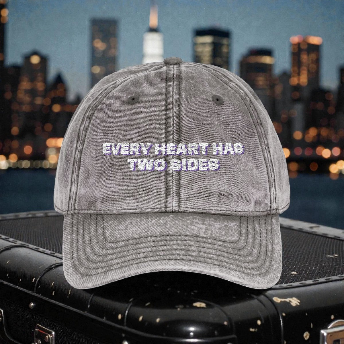TWO SIDES - Embroidered Vintage Cap